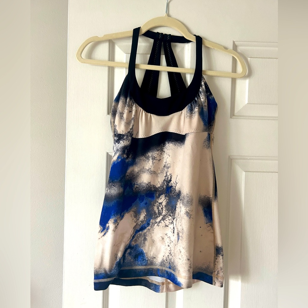 Lululemon Printed Halter Athletic Tank - Size 6